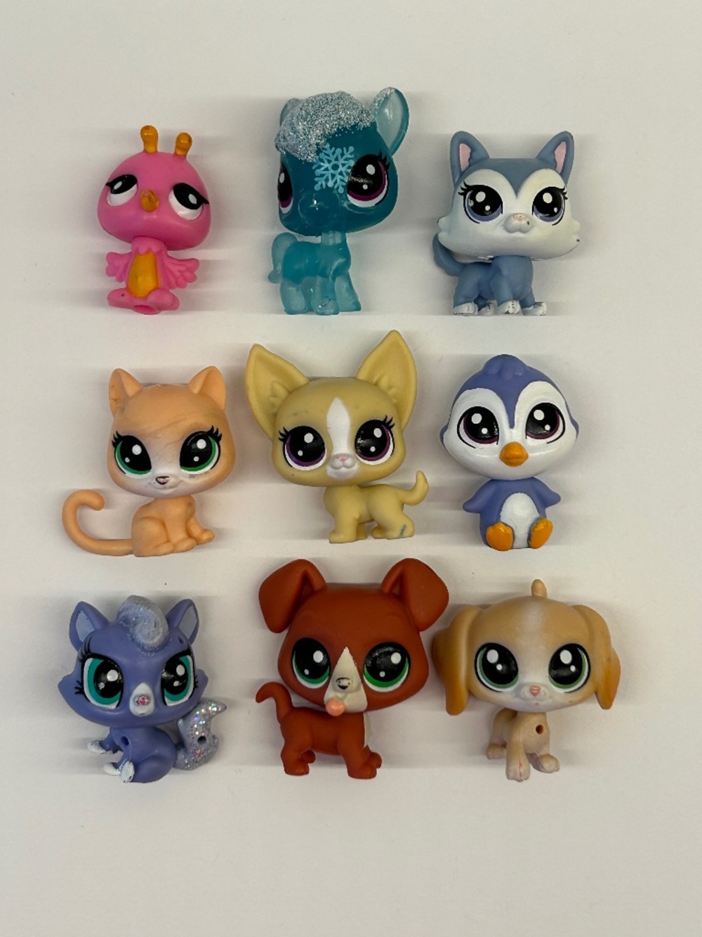Littlest Pet Shop Mini Pets Set Of 9 (d2)